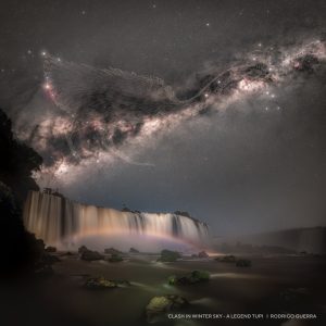 Foto do Céu das Cataratas conquista segundo lugar no People’s Choice Award do Capture the Dark 2025