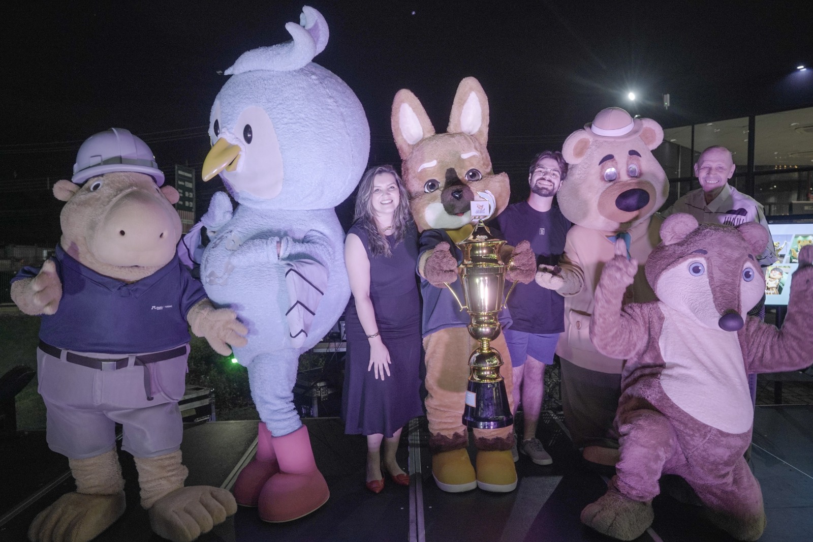 Competição inédita encantou o público e integrou a programação do MB Geek com música, dança e performances marcantes dos mascotes