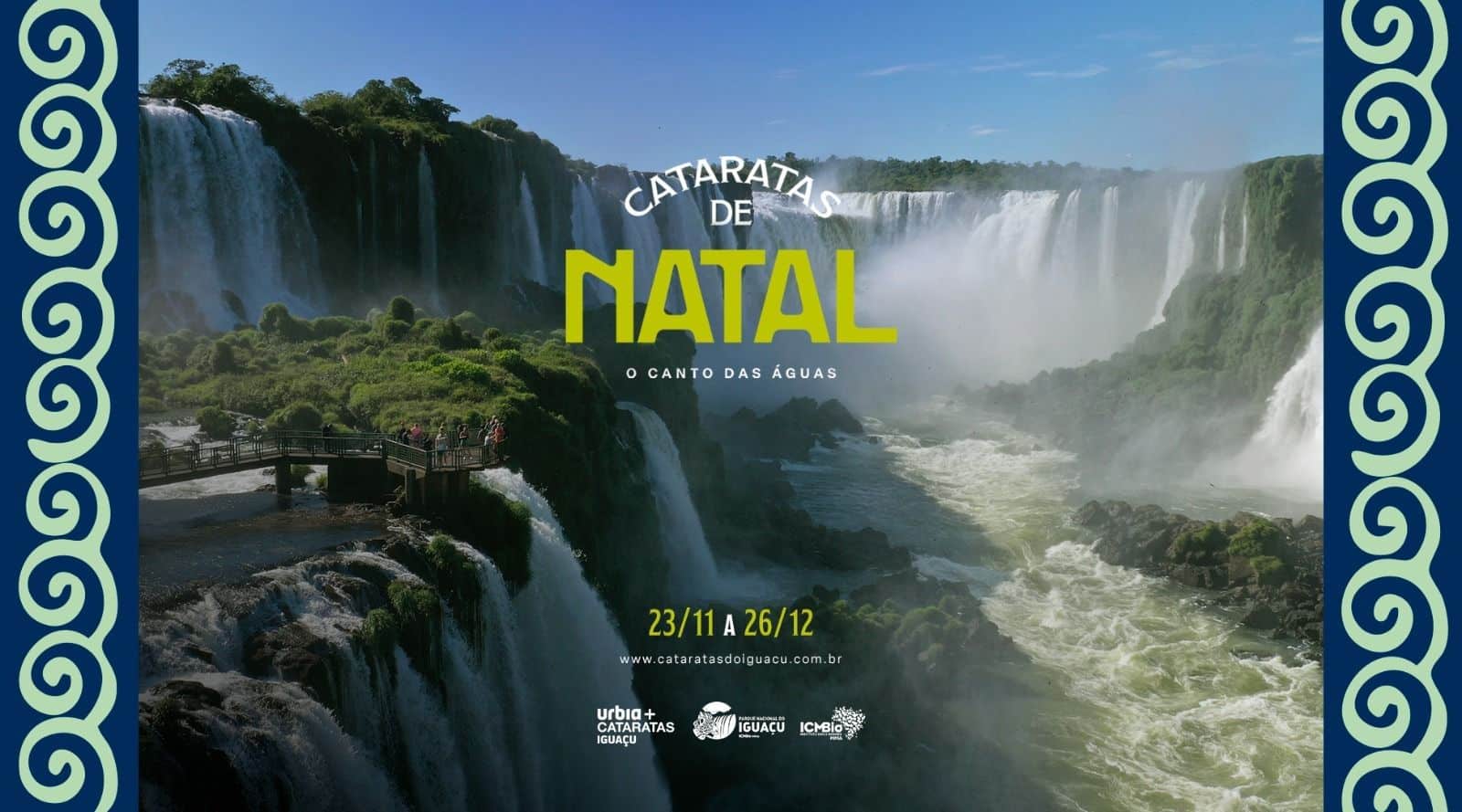 Parque Nacional do Iguaçu lança maior programação de Natal de sua história